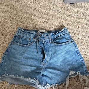 Abercrombie & Fitch Blue Jean Shorts